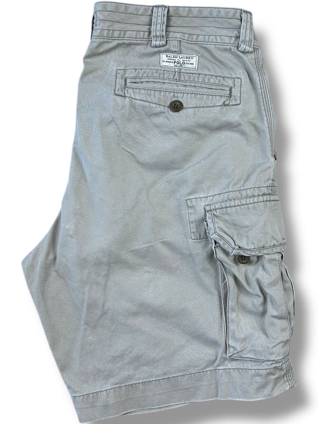Ralph Lauren Pantaloni: Short Cargo Ralph Lauren Beige - W38 – Nuovo (secondo la descrizione) da Hauterive NE venduto da Leo_o 3