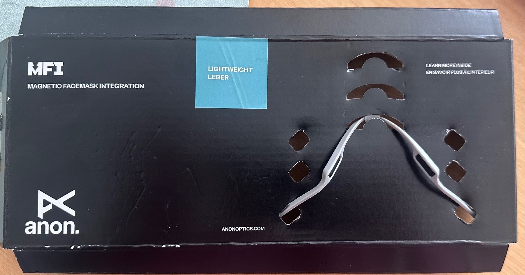 Occhiali & Lenti: Anon MFI mask carrier gray – Nuovo (secondo la descrizione) da Dürrenroth venduto da tvy_bh56