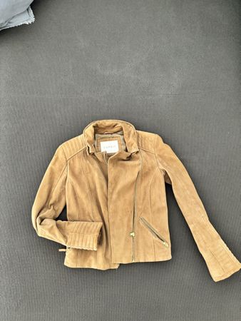 Esprit Damenjacke in Wildleder-Optik – neuwertig