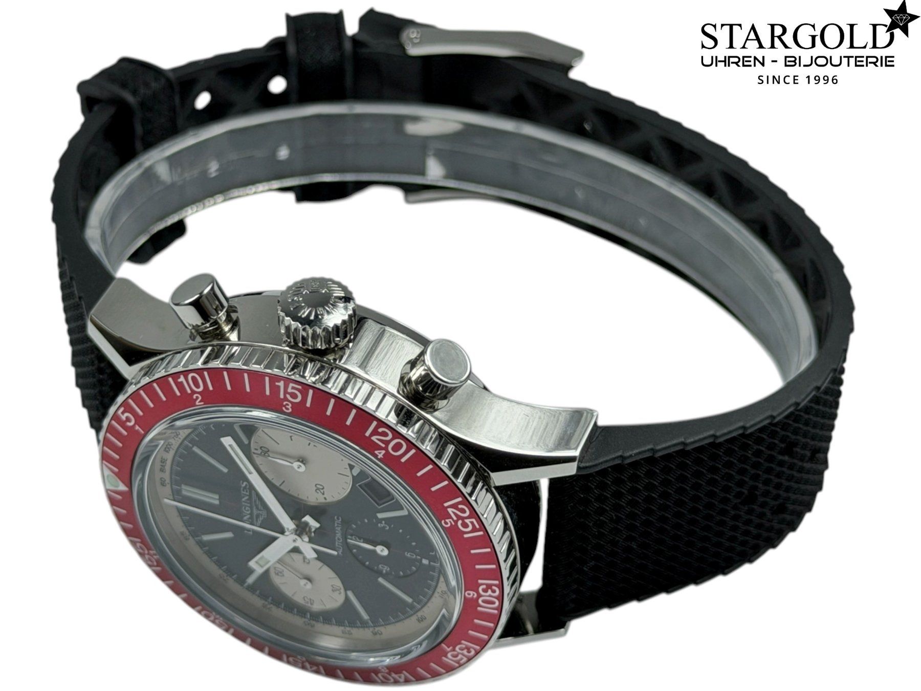 Longines Orologi: Longines Heritage Diver 1967 - L2.808.4.52.0 – Usato da Zürich venduto da Stargold-Uhren 4