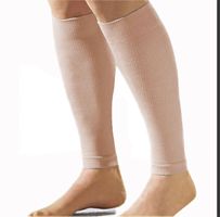 Elastische Unisex Stützstrümpfe Beige 1 Paar