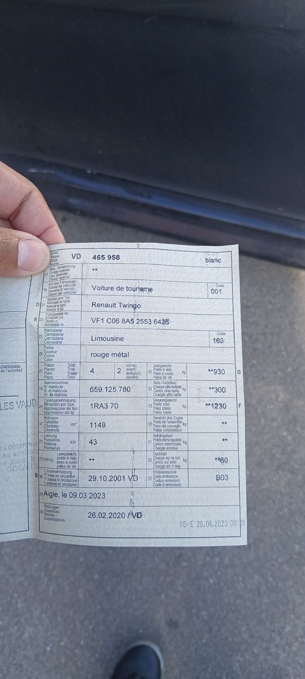 Renault Autos: Twingo 1, 190000km, dès 1chf – Gebraucht aus Blonay von Ignis.parts.ch 6