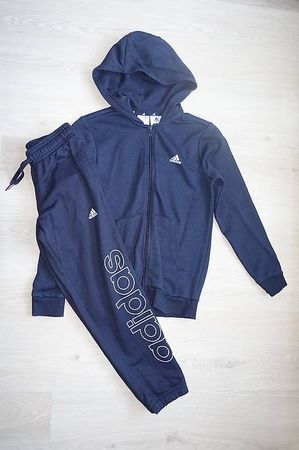 Adidas Trainer: Sport-Jacke 152 + Sport- Hose Gr. 140/146