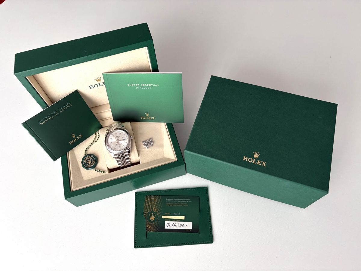 Rolex Uhren: Neuwertige Rolex Datejust 41 silver 2025 – Neu (gemäss Beschreibung) aus Zürich von masako 6