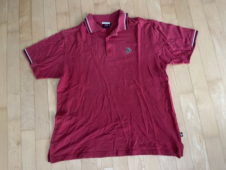 FCB Collection Polo Shirt Rot Grosse L 