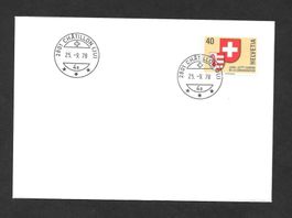 FDC 621 Jura ET 2801 Châtillon 25.9.1978
