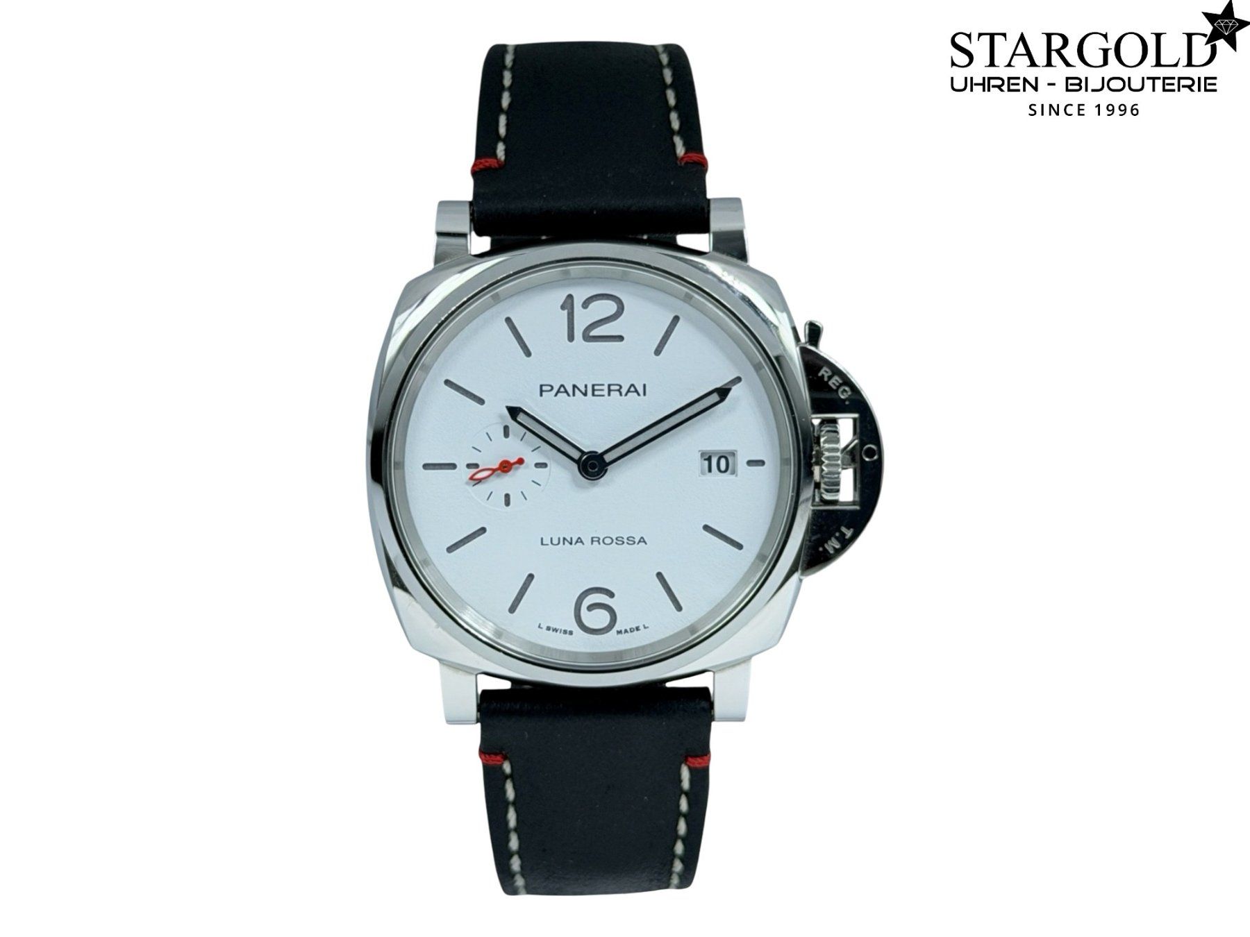 Panerai Orologi: Panerai Luminor Luna Rossa - PAM01381 – Usato da Zürich venduto da Stargold-Uhren