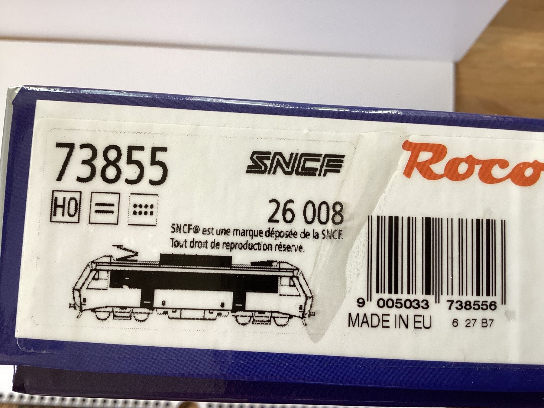 Roco Modellini di ferrovie: Roco 73855 SNCF BB 26008 H0 1:87 – Usato da Effretikon venduto da simtek_de 5