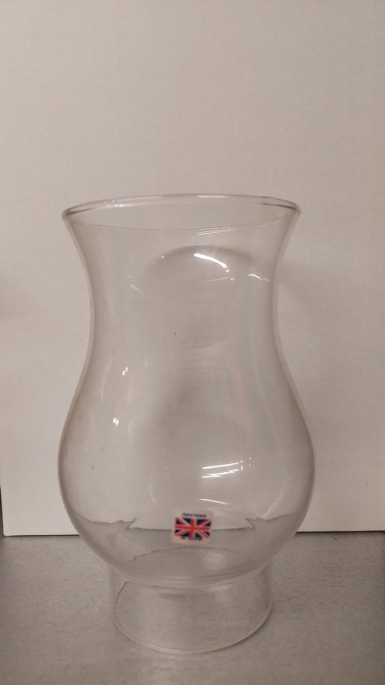 Gläser: Lampenglas ca 15 cm hoch, Durchmesser 7 cm – Neu und originalverpackt aus Ruswil von kellerruswil
