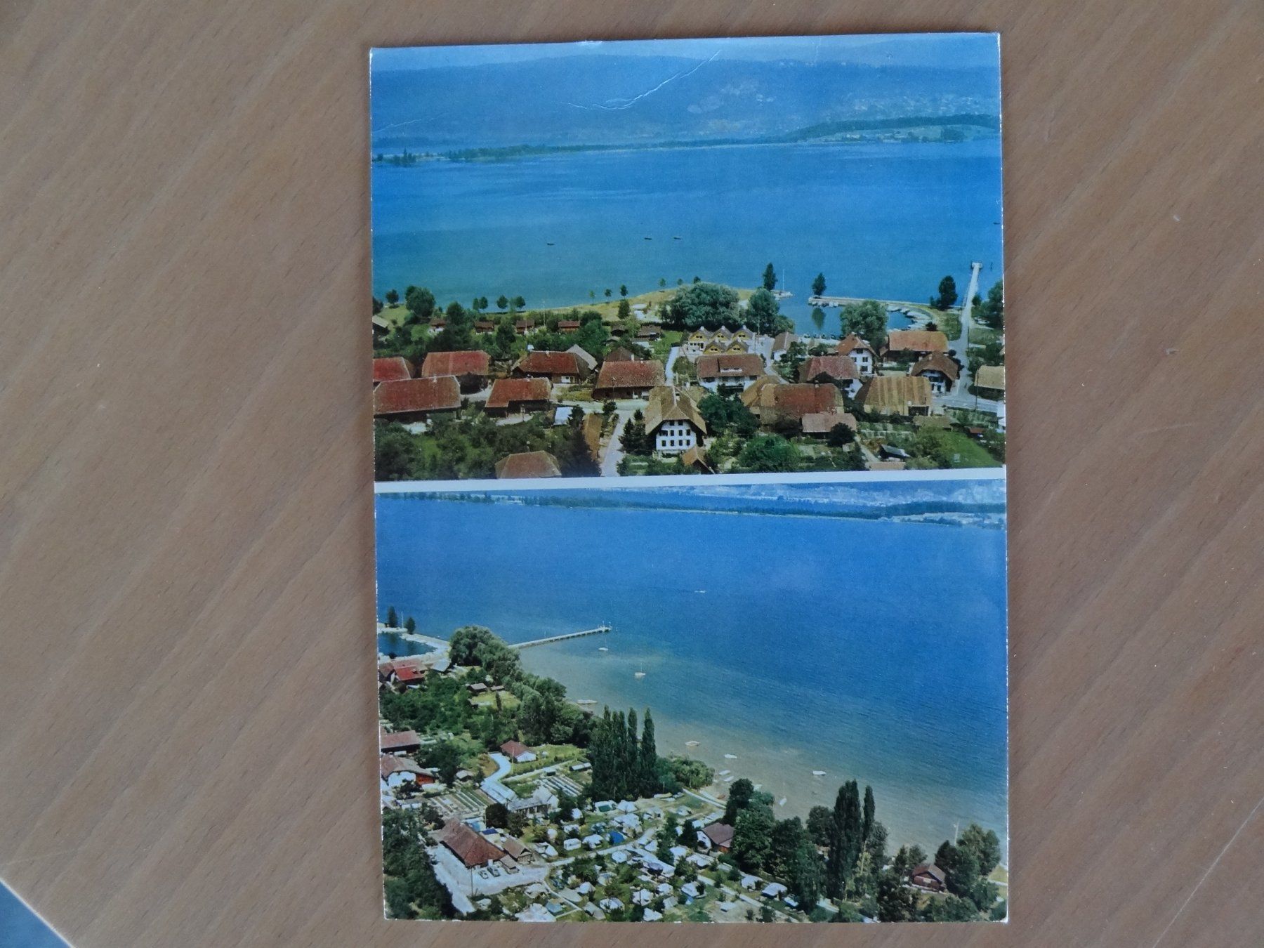 Cartoline postali: Lücherz - BE - 1970 – Usato da St Léonard venduto da Riglin
