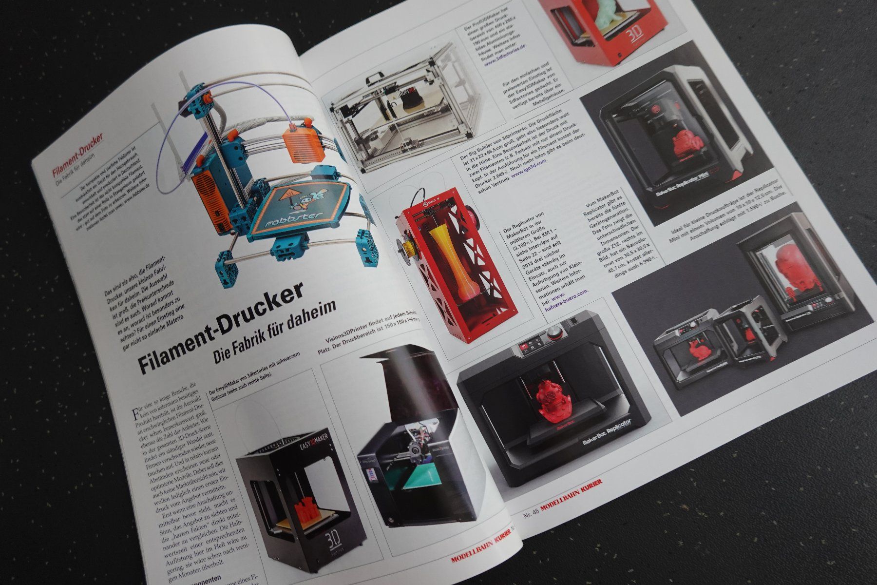 Zeitschriften & Magazine: Eisenbahn: Modellbahn-Kurier 3D-Druck + Lasercut – Gebraucht aus Jona von JOberg_25 3