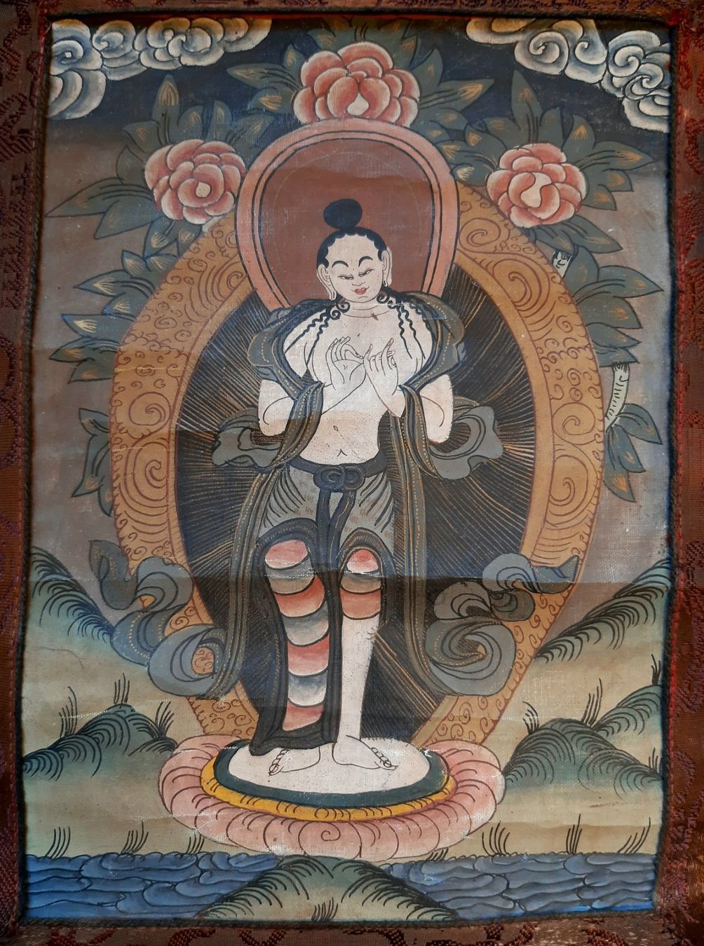 Gemälde: Antikes Thangka Gemälde – Gebraucht aus Arbon von torso444