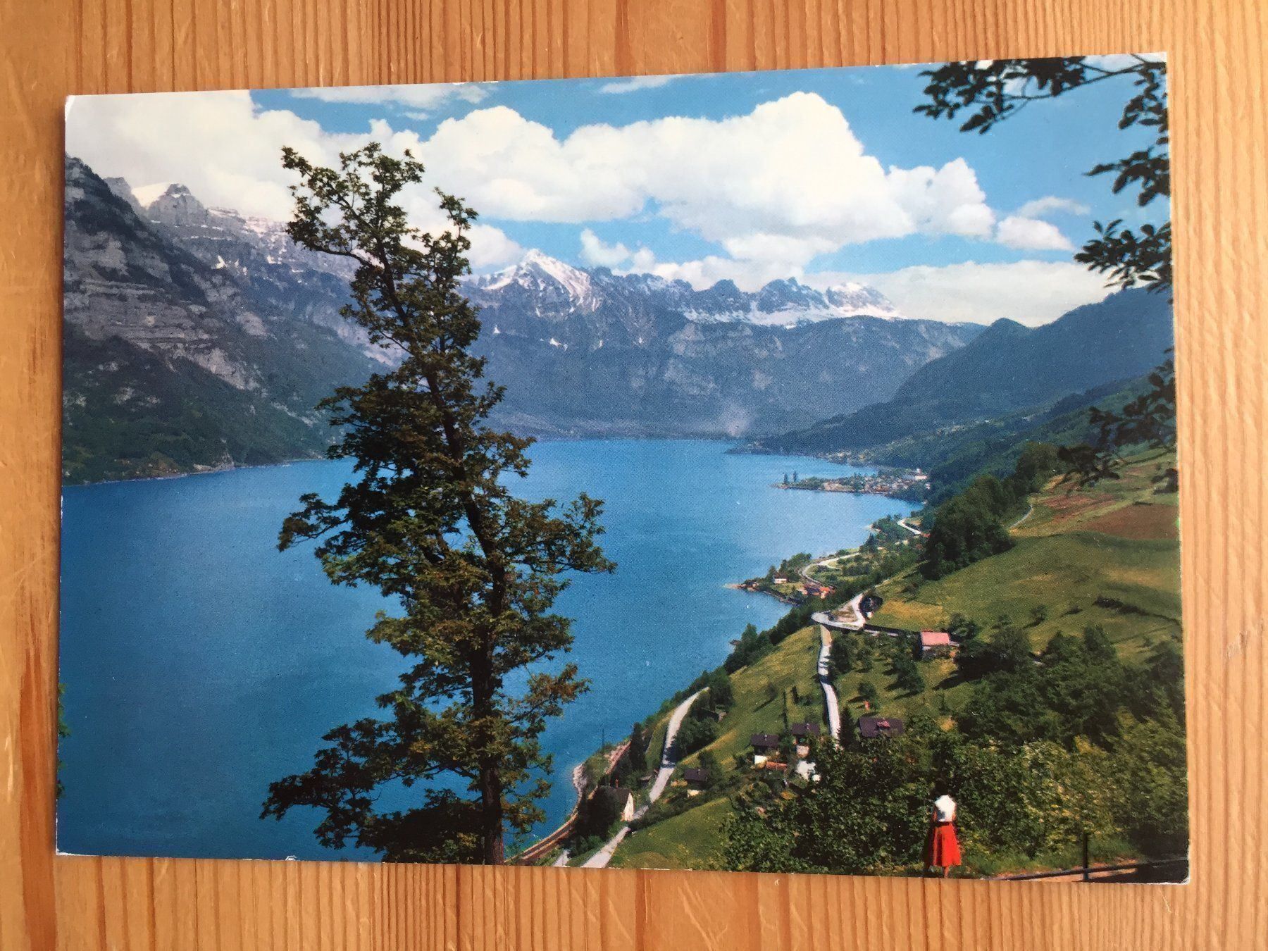 Cartoline postali: Walensee mit Kerenzerbergstrasse - AK – Nuovo (secondo la descrizione) da Oberuzwil venduto da Henri09