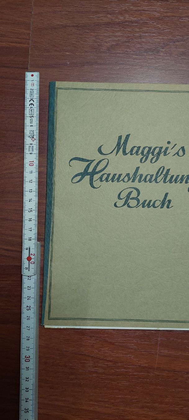 Libri: Maggi Haushatsbuch wunderschön erhalten – Nuovo (secondo la descrizione) da Muri AG venduto da nindo1 2