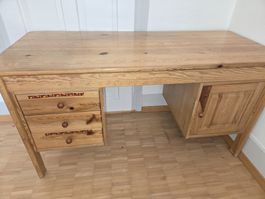 Schreibtisch echte Holz 