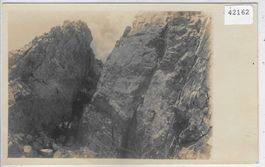 Bergsteiger im Aufstieg