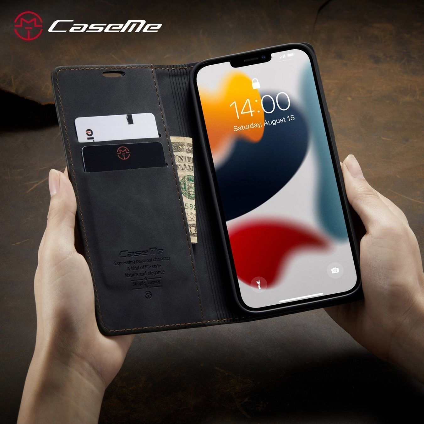 Cover & Protezioni schermo: iPhone 12 Pro Max -étui à rabat support à rabat portefeuille – Nuovo e nell'imballaggio originale da Morges venduto da DigiAC 6