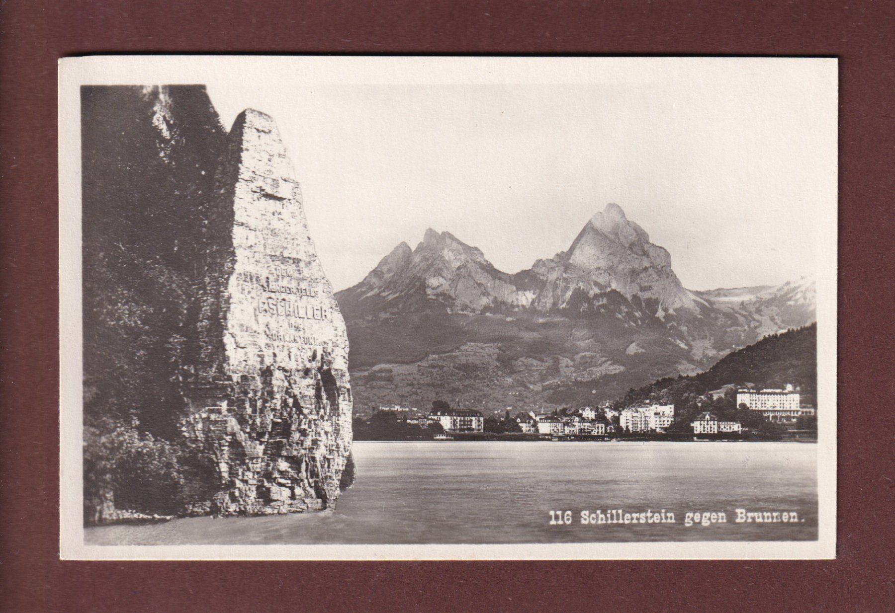 Cartes postales: SCHILLERSTEIN und Brunnen – D'occasion à Pully par nicecards-shop