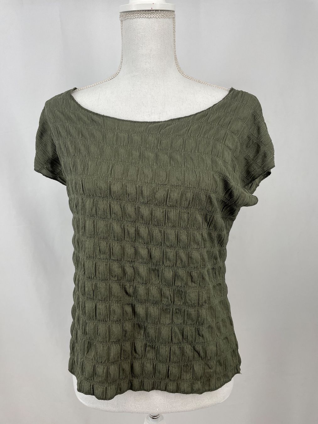 T-shirt: CHICOREE chemisette verte L – Usato da Lausanne venduto da PlusValue_Lausanne