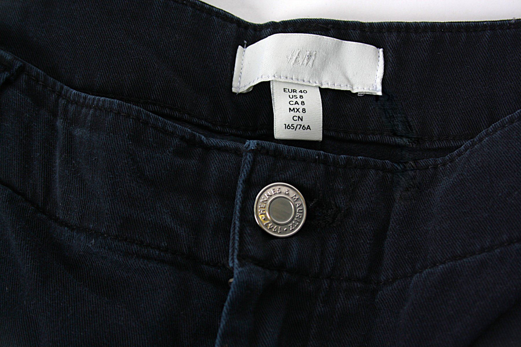 H&M Hosen: H&M Cargohose schwarz, Gr. 40 – Gebraucht aus Zollikofen von Restwert_Zollikofen 5