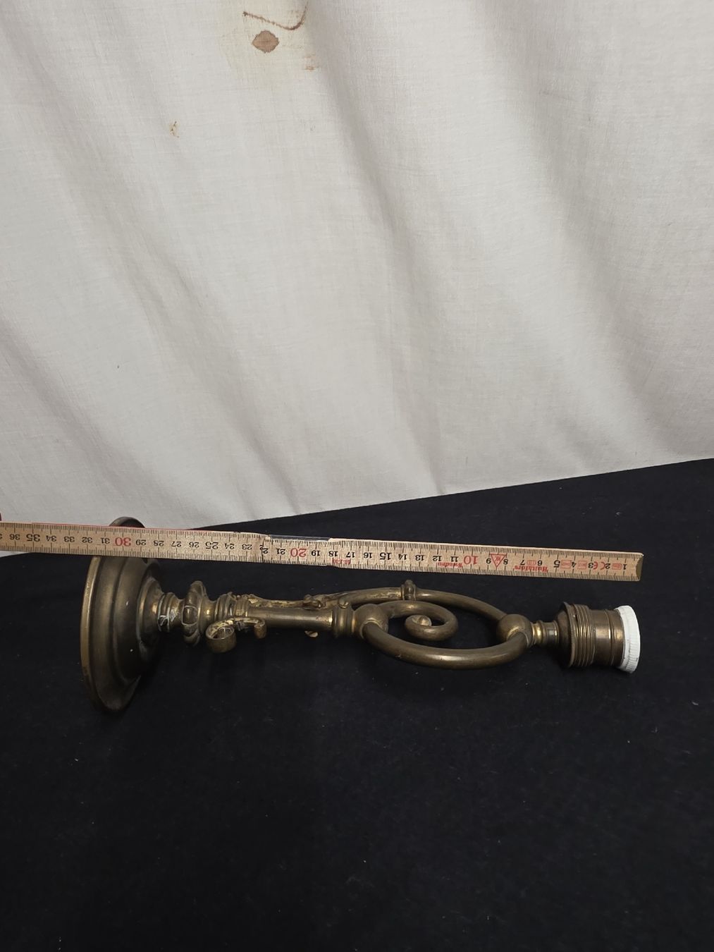 Lampadari & plafoniere: Antike Messinglampe, Jugendstil-Leuchter, Vintage Deko-Objek – Usato da Wolfertswil venduto da Antiko 2