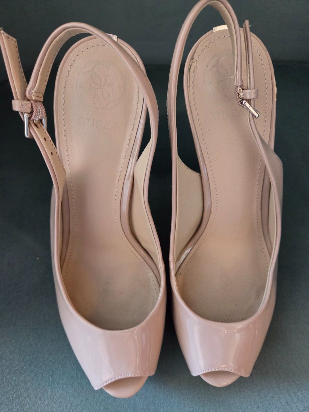 Guess Damenschuhe: GUESS nude Slingpumps Gr. 38 – Gebraucht aus Emmen von GrabandGo 3