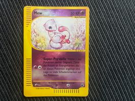 Pokemon Mew Reverse Holo 55/165 Expedition Deutsch