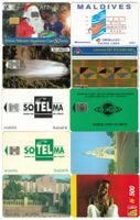 10 Telefonkarten Afrika