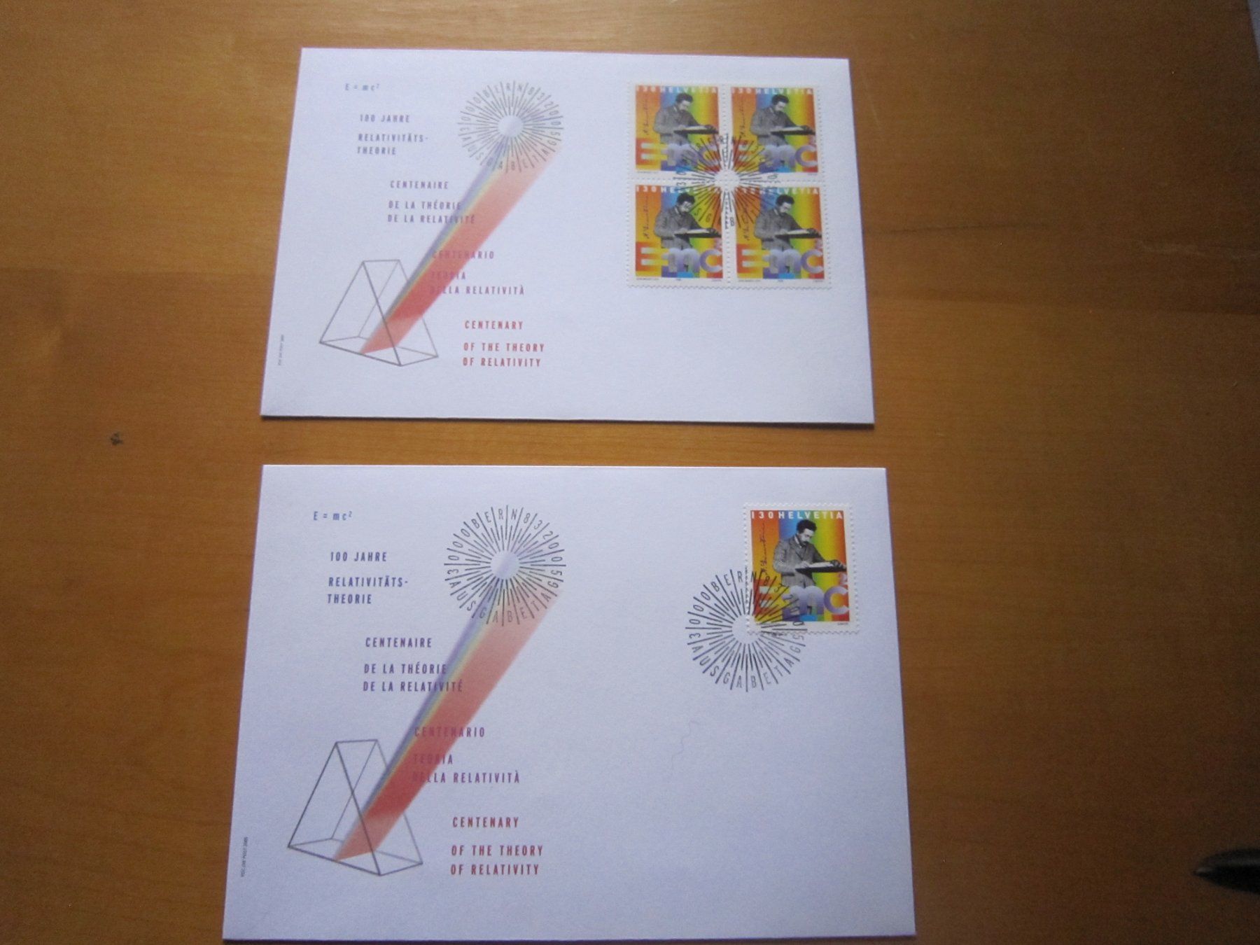 Tutti i francobolli: CH 2005 FDC einzeln und 4er AB NUR 75 RP – Usato da Gordola venduto da Polentaefung