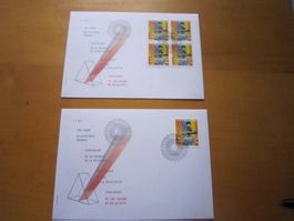 CH 2005 FDC einzeln und 4er AB NUR 75 RP