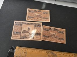 Oesterreich,  Frankenmarkt - Notgeldscheine