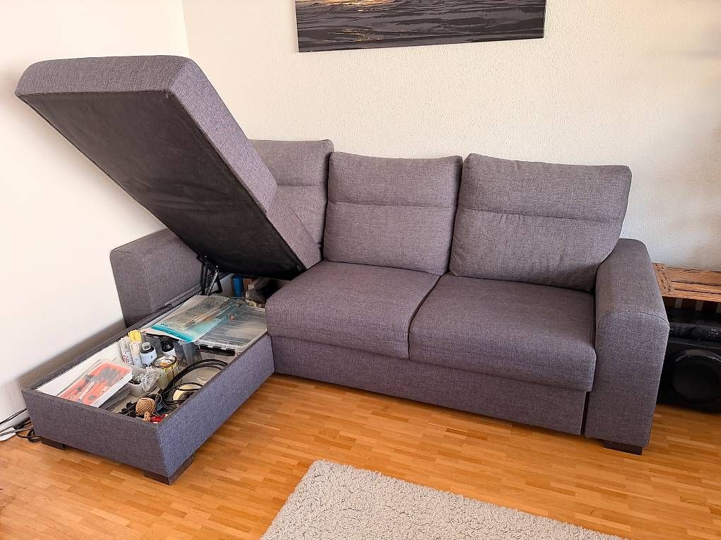 Sofas: Sofa - Grosses Schlafsofa mit Reduit – D'occasion à Luzern par schauen_ 1