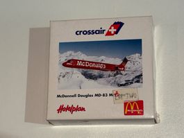 Herpa Crossair McDonnell Douglas MD-83 McPlane 1:500