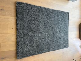 Teppich dunkelgrau 130x200cm guter Zustand