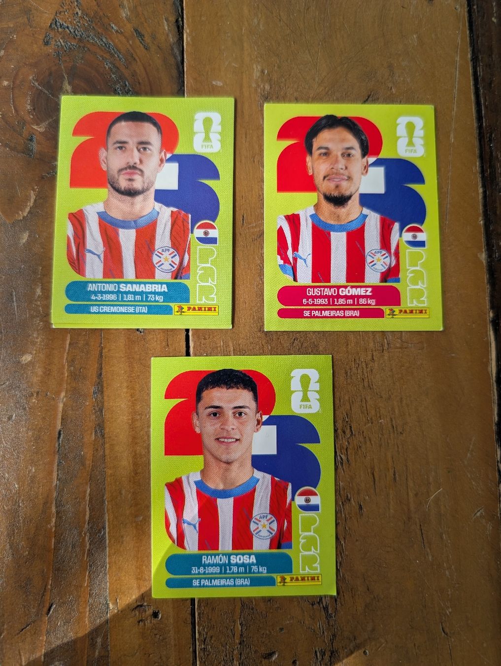 Panini Carte collezionabili: Panini Paraguay – Nuovo (secondo la descrizione) da Gebenstorf venduto da fa1zz