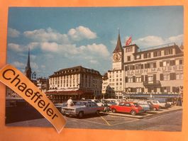 Zürich. Fraumünster, Wühre, Weinplatz
