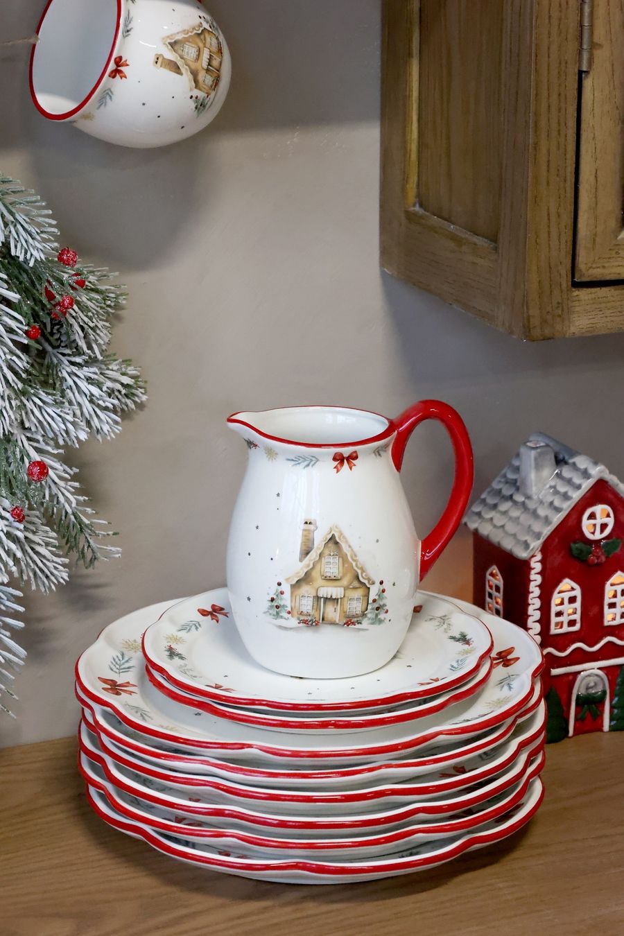 Karaffen: Chic Antique Krug "Chalet de Noël" – Neu und originalverpackt aus Innertkirchen von Glatthard-Interior 2