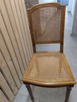 Lot de 6 chaises cannées