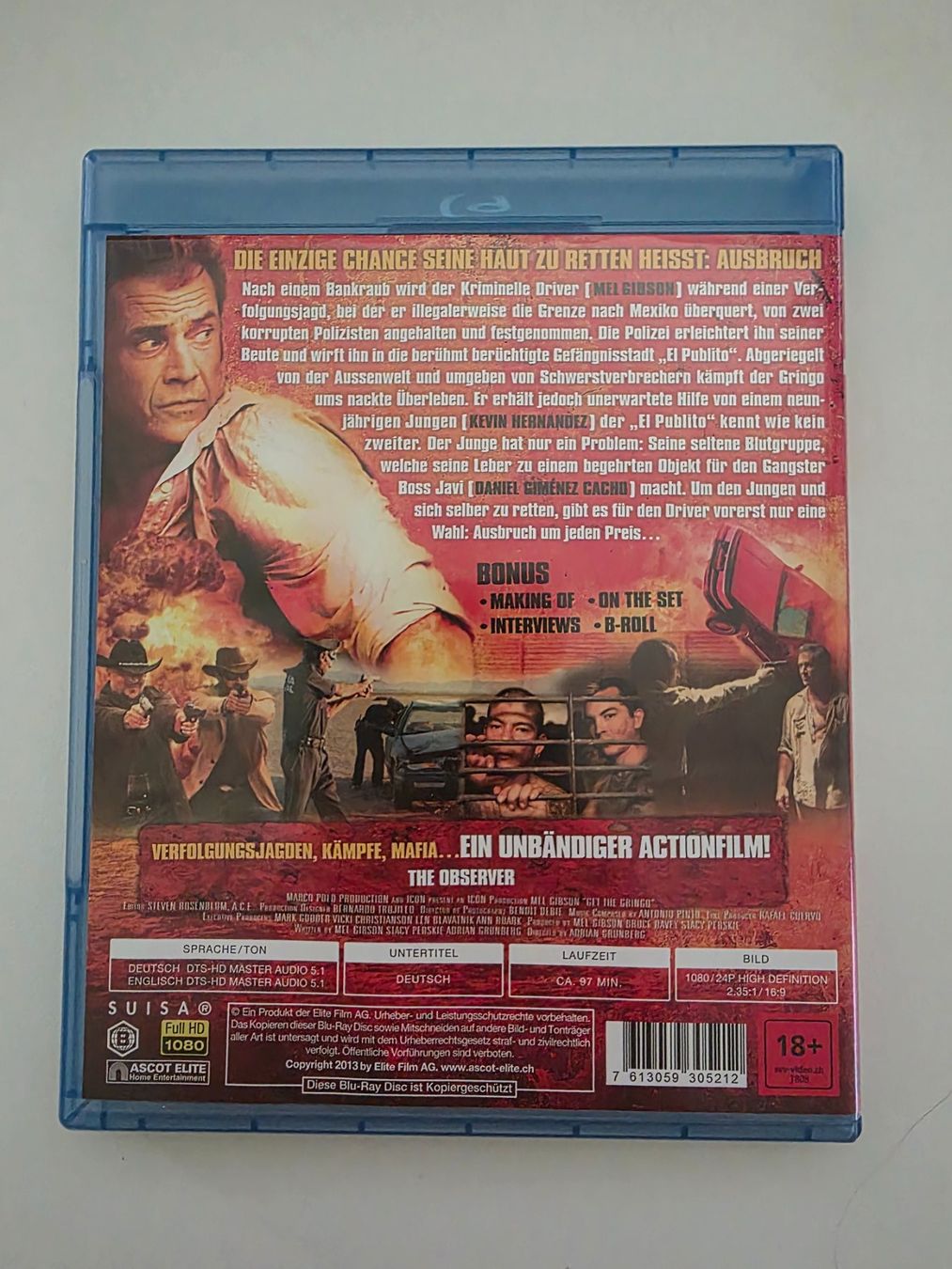 Tous les DVDs: Get The Gringo (Blu-ray) – D'occasion à Dübendorf par Neidhart 1