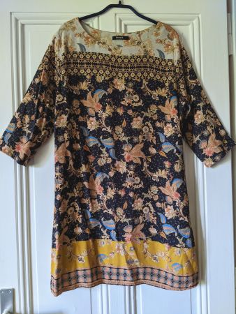 DESIGUAL : Robe-tunique imprimée lagenlook L-XL