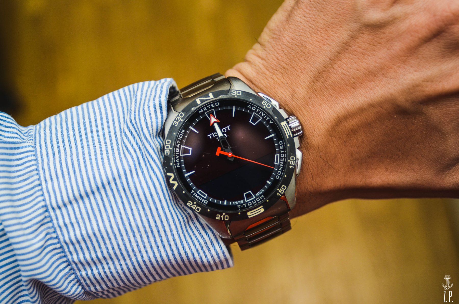 Tissot Orologi: Tissot Touch Connect II Titanium Herren Uhr – Difettoso da Boswil venduto da ZPwatches 6