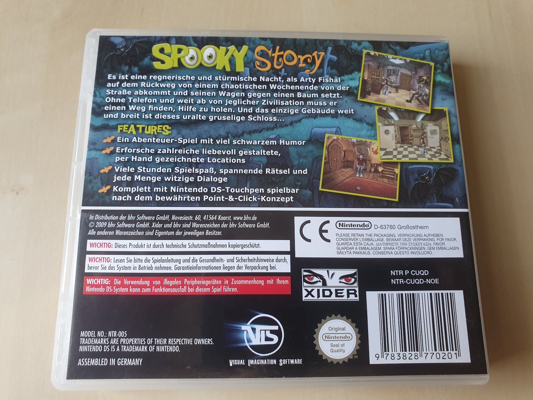 Nintendo Giochi: Spooky Story – Usato da Stansstad venduto da collectorsshop 1