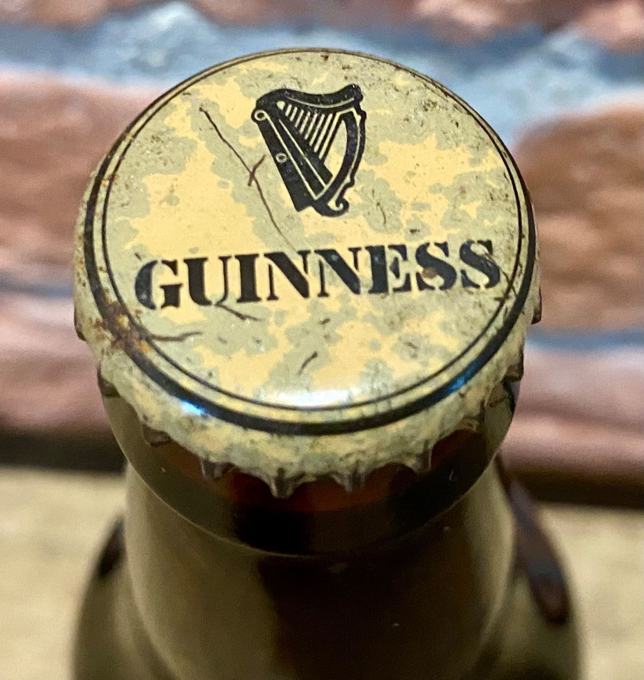 Bottiglie: 1970er - GUINNESS Extra Stout volle Flasche - London England – Usato da Root venduto da ENGLAND-TREASURES 3