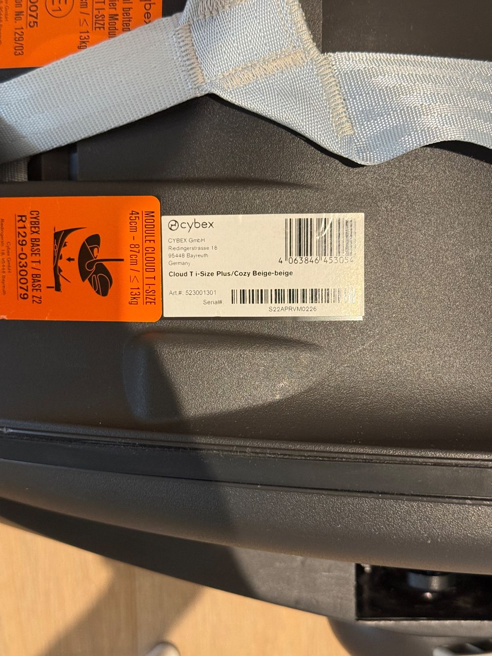 Cybex Auto-Kindersitze: CYBEX Cloud T i-size Plus – Gebraucht aus Oberwil-Lieli von kev_vm5v 6