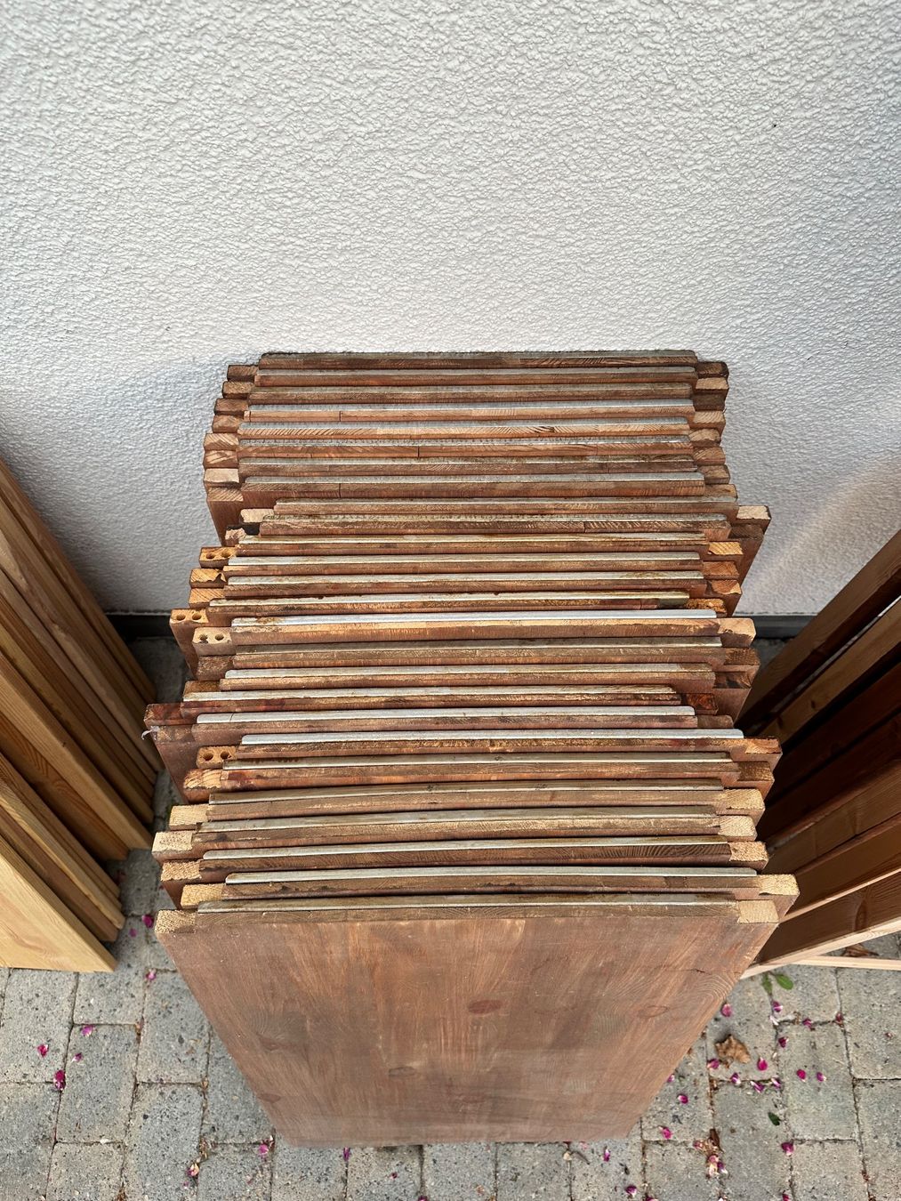 Ikea Regale: IKEA IVAR shelves wood stained – Gebraucht aus Oberlunkhofen von davidtully 1