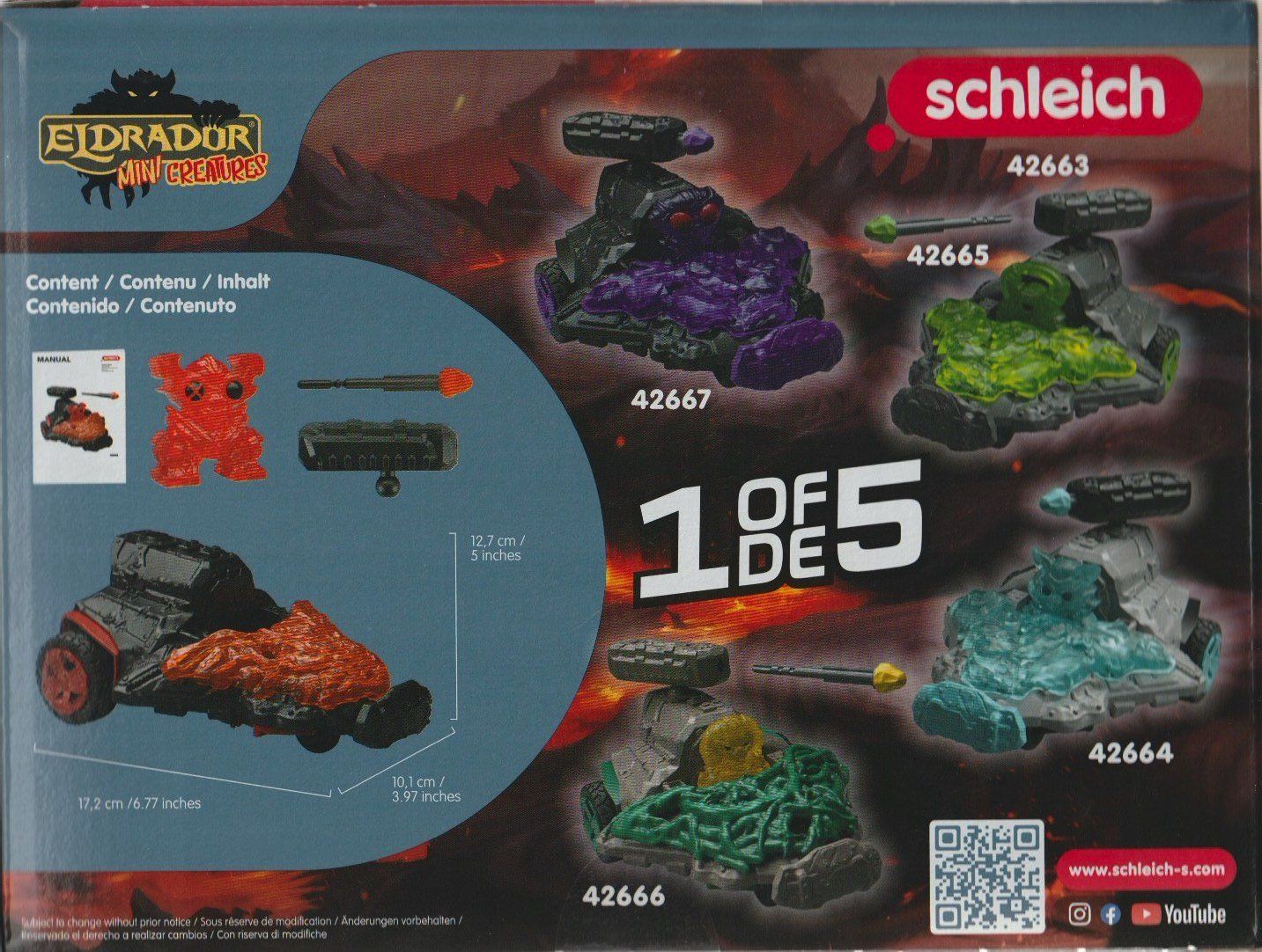Schleich Spielzeuge: SCHLEICH ELDRADOR MINI CREATURES 42663 LAVA JET VEHICLE WITH – Neu (gemäss Beschreibung) aus Vezia von Aquarius_Age 1