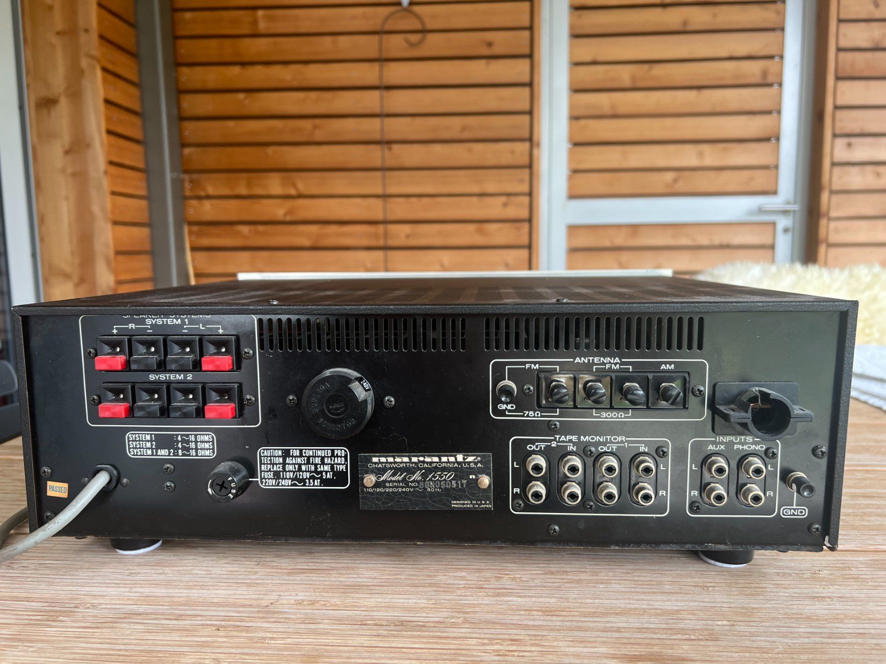 Marantz Récepteurs: TOP Marantz Model 1550 Receiver – D'occasion à Niederhasli par Betzgi 3