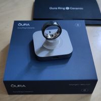 Oura Ring 4 Ceramic Midnight (Ersatzprodukt)