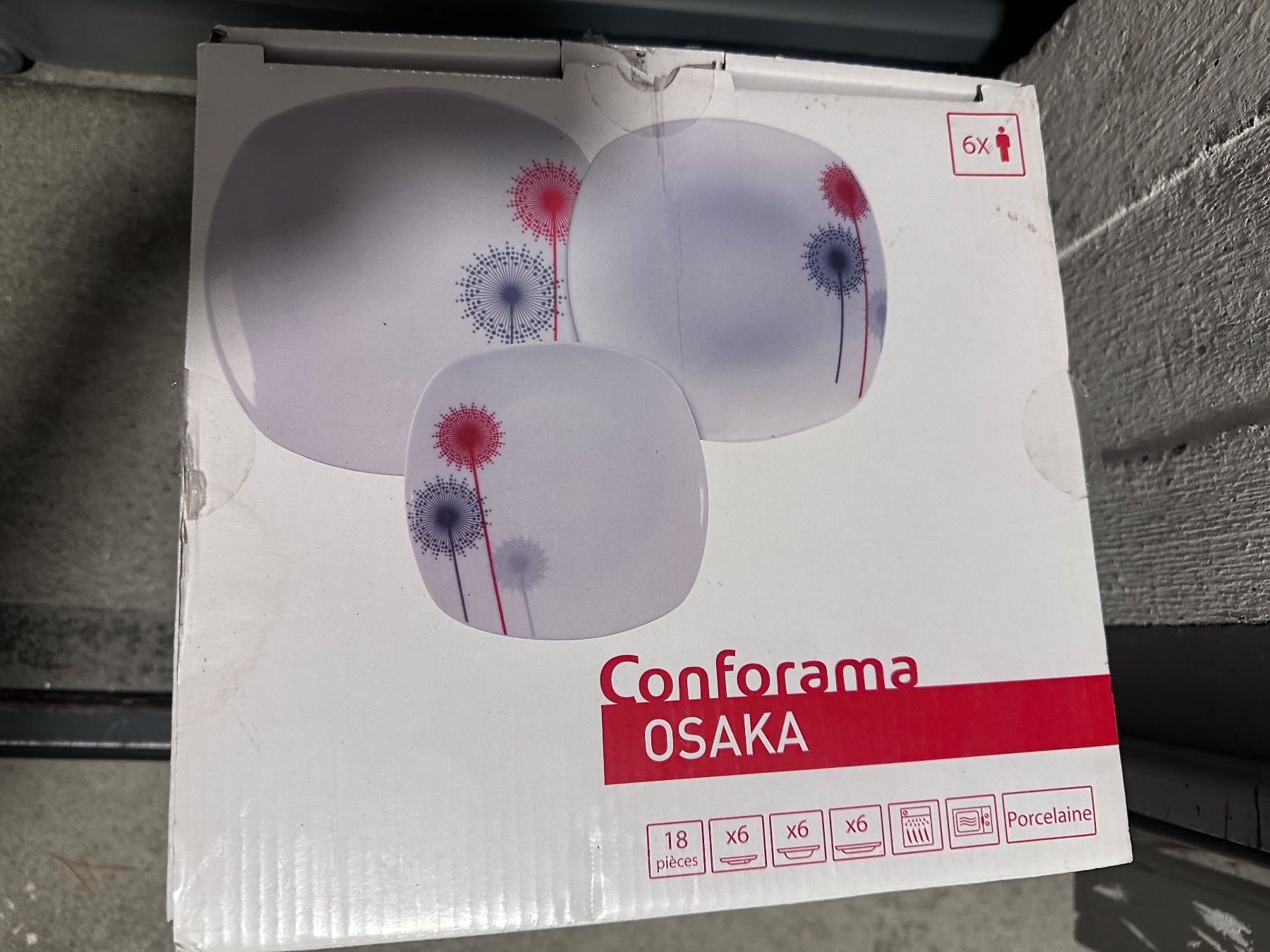 Conforama Geschirrsets: Set piatti Osaka – Neu (gemäss Beschreibung) aus Zürich von MauEspo