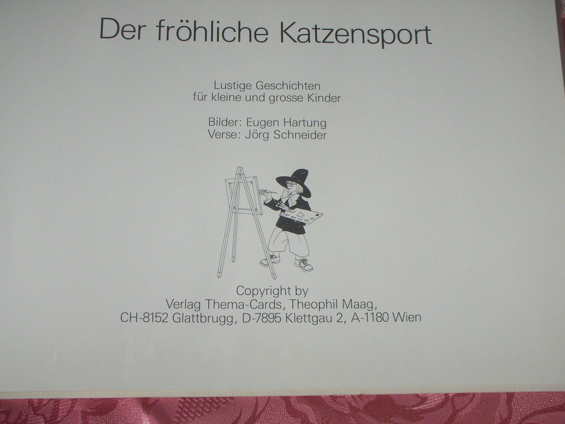 Libri: Der fröhliche Katzensport – Nuovo e nell'imballaggio originale da Rheinfelden venduto da Javea4 1